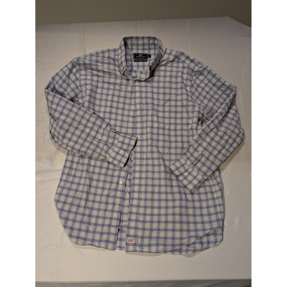 Vineyard Vines Other - Vineyard Vines Men's Large Performance Murray Shirt Plaid Button Down